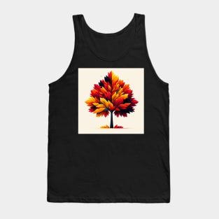 Autumn Blaze: The Radiant Canopy Tank Top